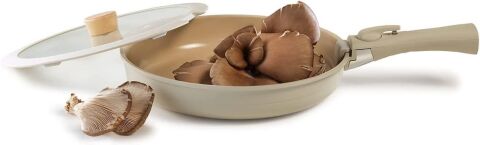 Neoflam Midas Bej 11 Parça Ayrılabilen Saplı İç İçe Geçebilen Tencere Tava Seti