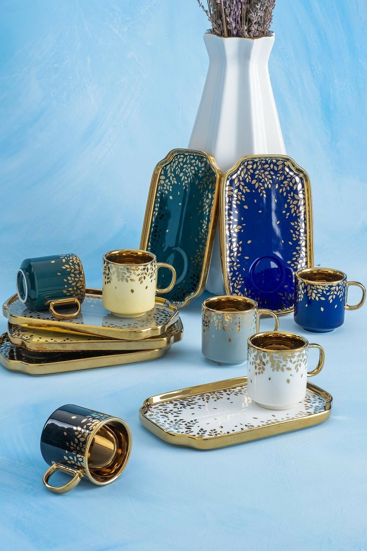 Acar Bella 6 Kişilik Kahve Fincanı Takımı HXF-21-0112/6