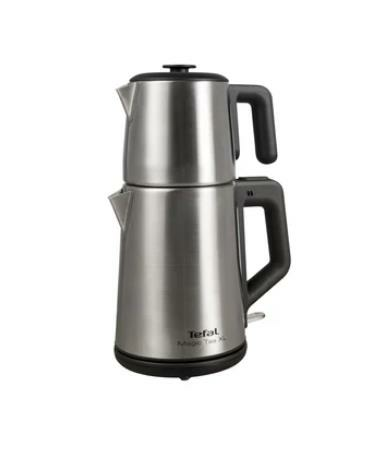 Tefal  Magic Tea Xl Paslanmaz Çelik Çay Makinesi 1,2 L Çaydanlık ve 1,8 L Su ısıtıcısı Kapasiteli- 9100044377