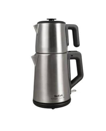 Tefal  Magic Tea Xl Paslanmaz Çelik Çay Makinesi 1,2 L Çaydanlık ve 1,8 L Su ısıtıcısı Kapasiteli- 9100044377