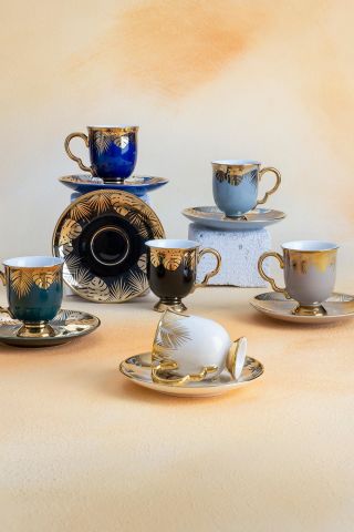 Acar Madison 6 Kişilik Kahve Fincanı Takımı HXF-21-0123/12