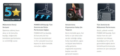 Tefal TW7289EA X-Trem Power Cyclonic Toz Torbasız Elektrikli Süpürge - 2211400975