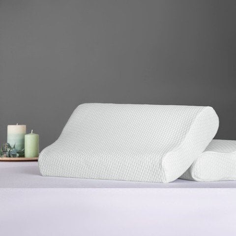 Yataş Puffy Visco Norm Boyun Destekleyen Ortepedik Yastık (30X50X10 Cm)