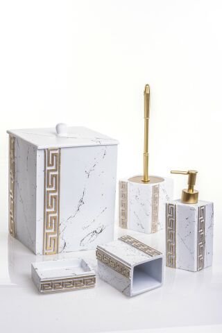 Beyler 5'li Zincir Banyo Seti Beyaz 1BNY-21050-BYZ