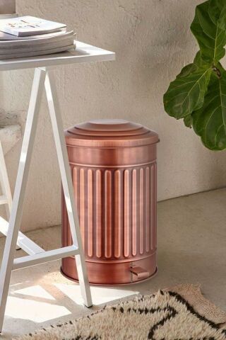Beyler 37 Lt Pedallı Çöp Kovası Bakır 1MTL-830-B