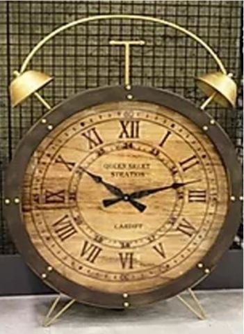 Beyler Ayaklı Çalar Saat Kahve Siyah 1SAS-409