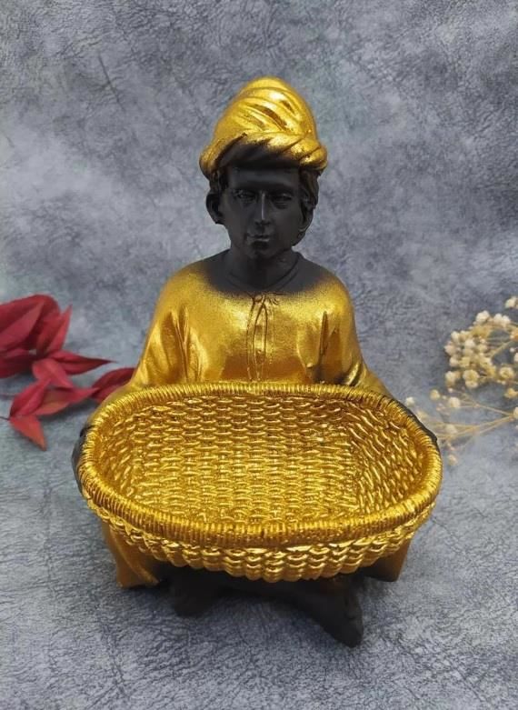 Beyler Hintli Figür Biblo-Altın 2FND-680