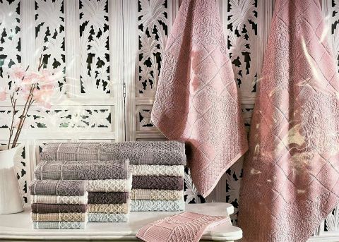 Gelin Home Assos 3 Lü Havlu Set Krem 2182.1231