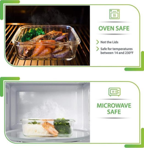 GLASSLOCK KARE CAM SAKLAMA KABI (900 ML) D-MCSB090