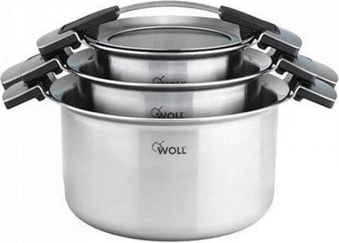 Woll Concept Pro Tencere Seti 6 Parça D-WOLL101CO