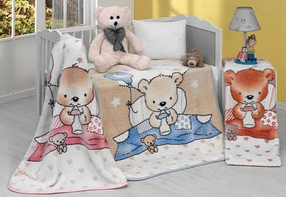 Mink Bebek Battaniyesi Yeşil 100*120 23561000