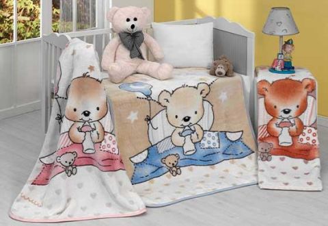 Mink Bebek Battaniyesi Yeşil 100*120 23561000