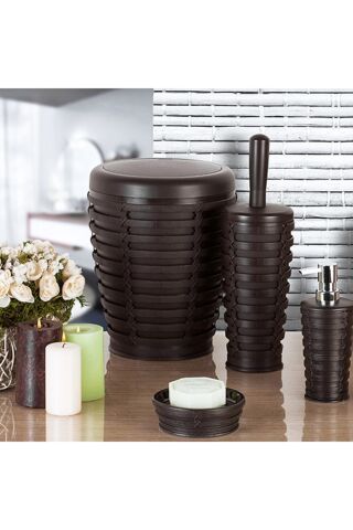 Prima Nova Palm Çöp Kovası Kahve