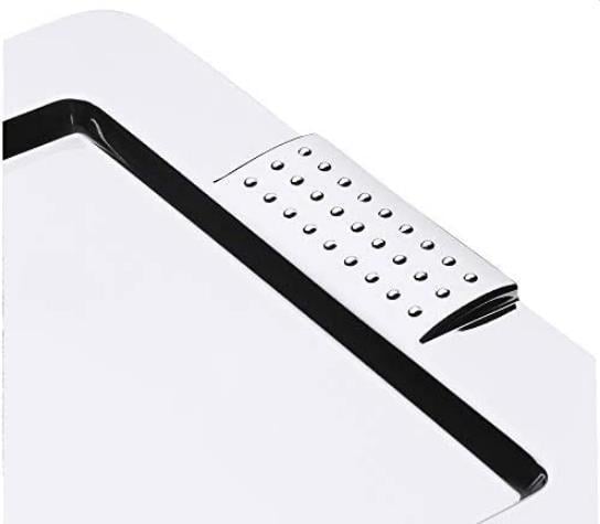 JUMBO 6000 PARLAK PASLANMAZ ÇELİK KÜÇÜK SERVİS TEPSİSİ 23.5*43 CM